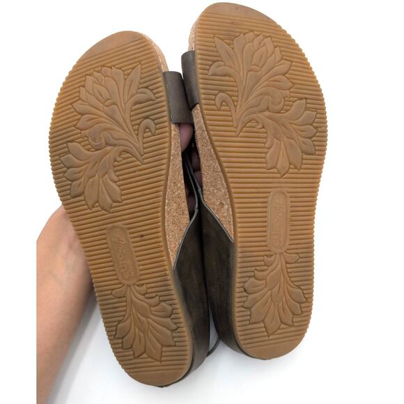 Eurosoft by Sofft Gianetta Ankle Strap Sandal Women's Mocha Size US7.5M EU38 - Picture 8 of 11